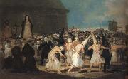 Francisco Goya The Procession Sweden oil painting artist